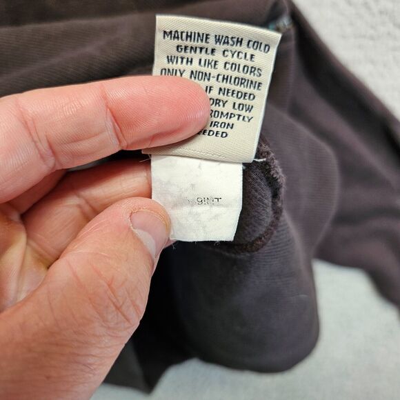 Faconnable Jacket Mens Size Small Brown Cotton Knit‎ Full Zip - Picture 5 of 9